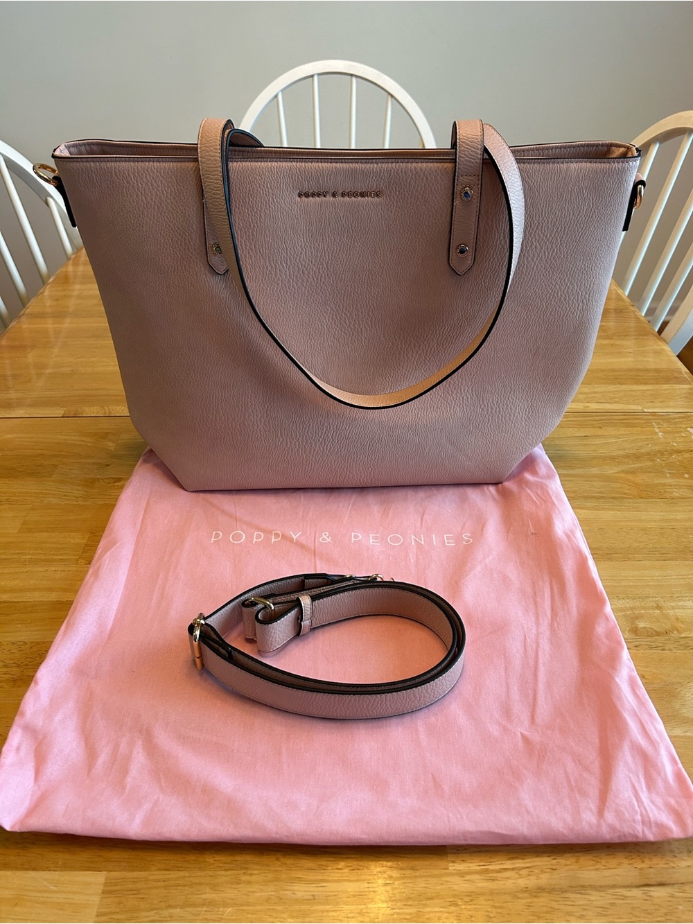 Poppy & Peonies Go-Getter Tote Blush